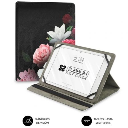 Subblim Trendy Case Rosas 11 pulgadas